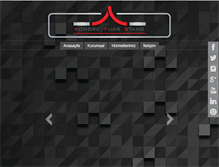 Tablet Screenshot of kongrefuarstand.com